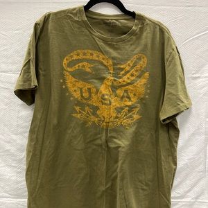 Polo Ralph Lauren xL distressed green tee